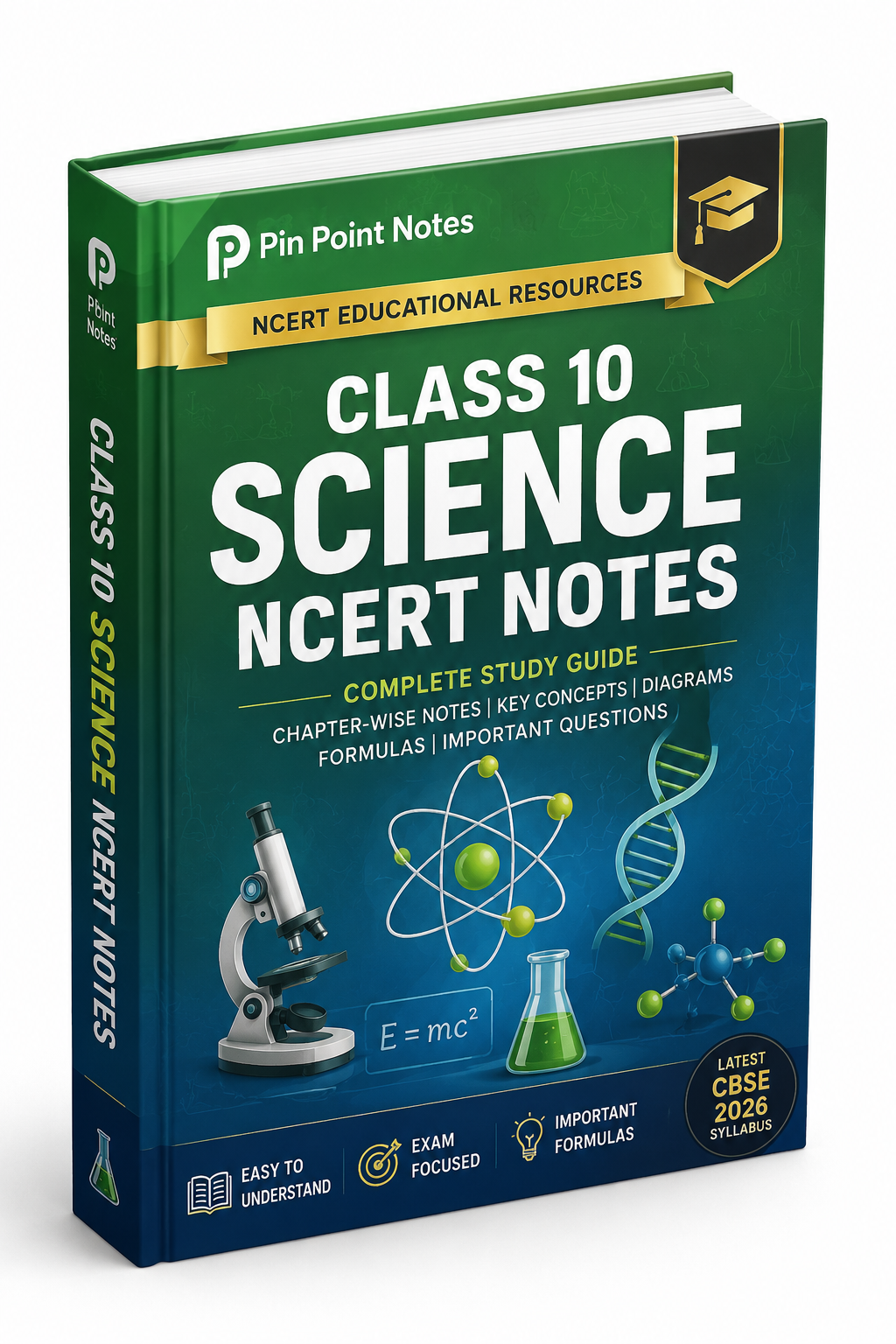 Class 10 Science NCERT Notes β Complete Study Guide (2026 Edition) 1 Class 10 Science NCERT Notes